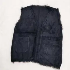 フェイクファー ノースリーブコート ベスト カーディガン レディ―ス k4803