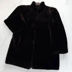 Yves Saint Laurent シェアード 本毛皮 リアルファーコートのサムネイル