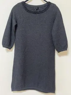 【美品】UNTITLED アンタイトル 日本製 ワンピース Mサイズ 通勤 上品