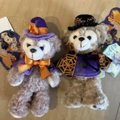 ダッフィー　シェリーメイ　ぬいぐるみバッジ