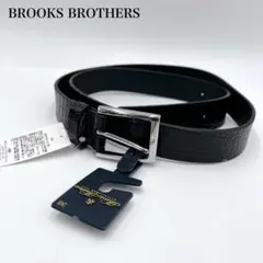 Brooks Brothers本革ベルト34インチ【タグ付き未使用】ꕤ.‎˖٭˖ 未使用 タグ付き ブルックスブラザーズ メンズベルト 革ベルト