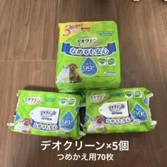 ユニ・チャームペット デオクリーン 純水99% ウェットティッシュ（つめかえ用）のサムネイル