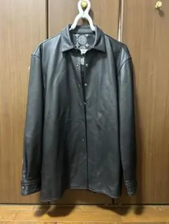 GALLIS ADDICTION 黒レザーシャツジャケット サイズ3 2026年最新】GALLIS ADDICTION メンズ レザージャケット・ライダースの