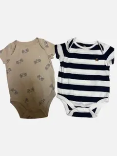 GAP ベビーロンパース 3-6ヶ月 2枚セット