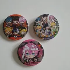 AMPTAK×COLORS 缶バッチ　3個
