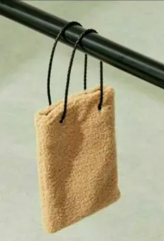 本日のみsale 美品★アメリカンホリック★ボアミニバッグ ベージュ