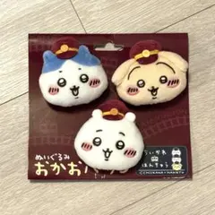 【新品未使用】ちいかわ阪急電車なぬいぐるみおかおバッジ3個セット