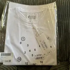新品未使用❤︎Maison Margiela ナンバーロゴ Tシャツ ホワイト Mのサムネイル