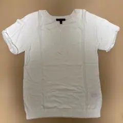 BANANA REPUBLIC ホワイト 半袖ニット M