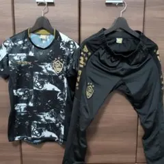美品【ATHLETA】FCA グラフィックプラクティスシャツ＆パンツ　セット