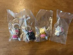 ハローキティ 目印チャーム4個セット