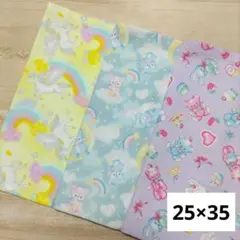 H1☆ランチョンマット 25×35 ハンドメイド ランチクロス ゆめかわ