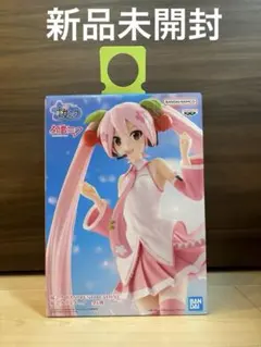 フォロー割込　新品　初音ミク　桜モチーフ　フィギュアBREV プライズ　おまけ付