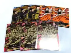 【8枚セット】鬼滅の刃 日輪バトルスラッシュ　R 鬼側 まとめ売りのサムネイル