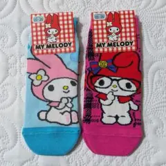 [Sanrio] レディースソックス 23-25センチ マイメロ 2点セット