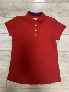 レディース ポロシャツ レッド サイズ0
