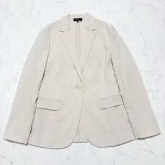 美品 セオリー Crisp Poly Staple Blazer B ベージュのサムネイル