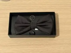 カフスボタン　蝶ネクタイセット
