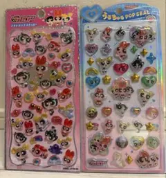 カミオジャパン　パワーパフガールズ　うるちゅる プチドロ エポキシステッカー