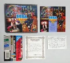 【動作確認済】セガクラシック メガ-CD用ソフト 箱・説明書・帯・ペーパー２枚有