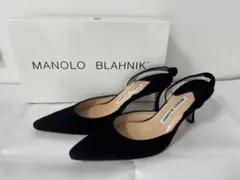 Manolo Blahnik CAROLYNE 70スリングバックパンプスのサムネイル
