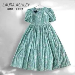 ローラアシュレイ♡未使用♪フラワーパターン ワンピース＋カーディガン♡UK14 ローラアシュレイ♡未使用♪フラワーパターン ワンピース＋