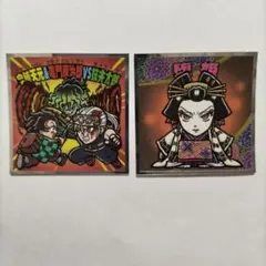 鬼滅の刃　鬼滅の刃マン　シール　妓夫太郎　堕姫　天元