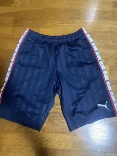 Puma ネイビー ストライプ ジャージ L