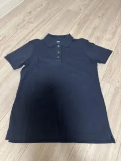 UNIQLO ネイビー 半袖ポロシャツ 3XL