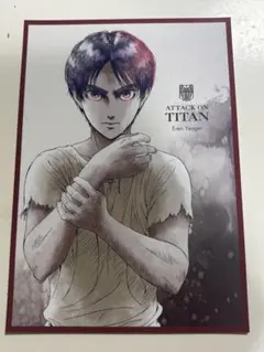 進撃の巨人 WIT STUDIO エレン ポストカード - メルカリ
