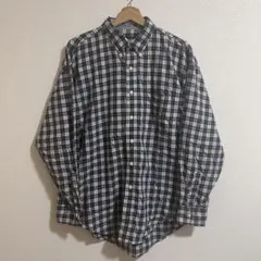 CHAPS RALPH LAUREN 長袖 シャツ ロゴ刺繍 チェック柄