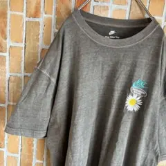 71 NIKE刺繍 ナイキ　クルーネックTシャツ　オーバーサイズ　ヴィンテージ