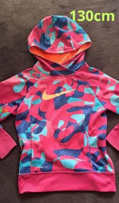 NIKE ナイキ 迷彩柄パーカー 130cm エイプ fcrb