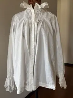 超美品］45R / インドカディのチュールフリル 白 55000円 - メルカリ