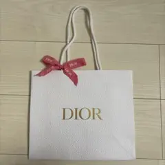 Dior ショップ袋 ホワイト 大