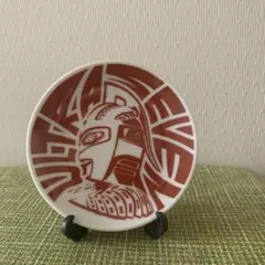 ウルトラセブン 変形文字 小皿 朱