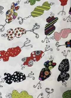 ロラライハリス生地　Flying Forms 45㎝