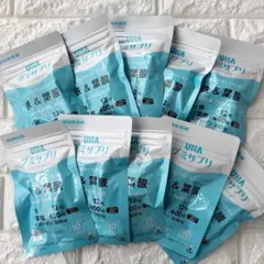 UHA 젤리 보충제 철분 및 엽산 엽산 UHA 미카쿠토 아이언 젤리 보충제 10봉지