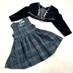 【フォーマルキッズ】子供服　ワンピース　ジャケット発表会　110cm