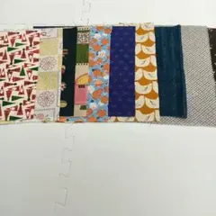 ★A27★カットクロス/プリント生地/国産/25cm×25cm/10点