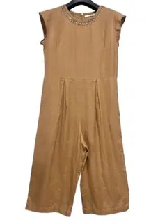 新品未使用　ne Quittez オールインワン　ベージュ　Sサイズ 2025年最新】ne Quittez pas サロペット・オーバーオール