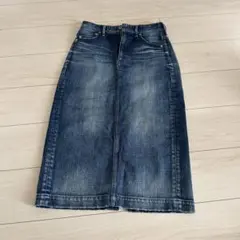 YANUK デニム タイトスカート ひざ丈のサムネイル