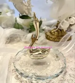 TIFFANY 白鳥リングホルダープレゼント♡おりぼん装飾のサムネイル