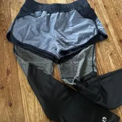 kitson スポーツウェア レギンス ショートパンツ一体型 LLのサムネイル