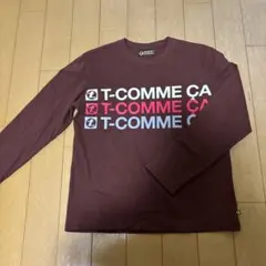 T-COMME CA コムサ　長Tシャツ　Mサイズ