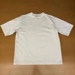 試着のみ UNIQLO U エアリズムコットンオーバーサイズTシャツ L