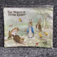 新品　ピーターラビット オリジナルフラットポーチ　三菱UFJ信託銀行