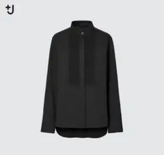 UNIQLO +J スーピマコットンタックシャツ ブラック
