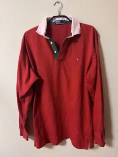 Polo by Ralph Lauren レッド ポロシャツ S