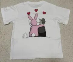 【110cm】UNIQLO ユニクロ　カウズ　ウォーホル　Tシャツ　KAWS